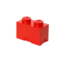 Pojemnik klocek LEGO® Brick 2 (Czerwony)