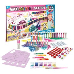 Zestaw kreatywny MAXI GLITTER STATION