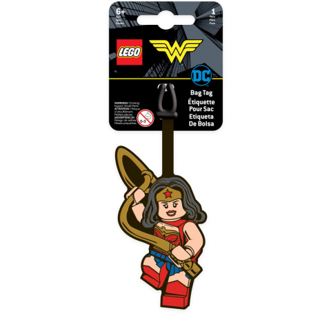 Zawieszka do bagażu LEGO® DC Super Heroes™ Wonder Woman™