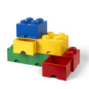 Szuflada klocek LEGO® Brick 8 (Czerwony)