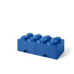 Szuflada klocek LEGO® Brick 8 (Niebieski)