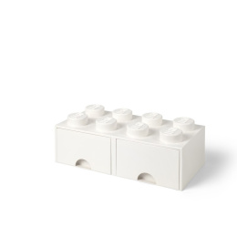 Szuflada klocek LEGO® Brick 8 (Biały)