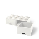 Szuflada klocek LEGO® Brick 8 (Biały)