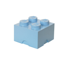 Pojemnik klocek LEGO® Brick 4 (Jasnoniebieski)