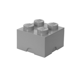 Pojemnik klocek LEGO® Brick 4 (Szary)