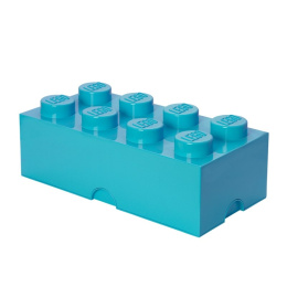 Pojemnik klocek LEGO® Brick 8 (Lazurowy)