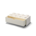 Szufladka na biurko klocek LEGO® Brick 8 (Biały)