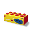 Szufladka na biurko klocek LEGO® Brick 8 (Czerwony)