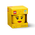 Pojemnik mała głowa LEGO® - Dziewczynka