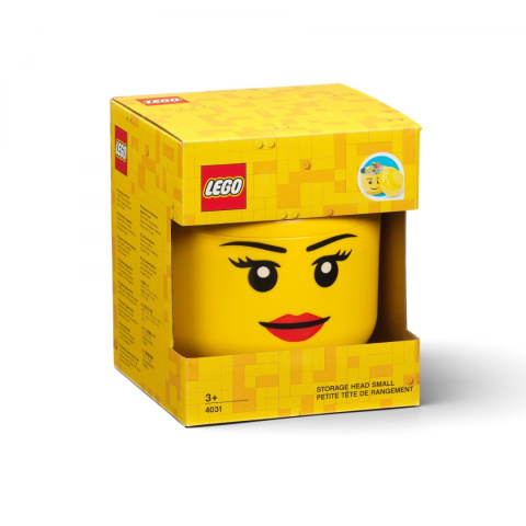 Pojemnik mała głowa LEGO® - Dziewczynka