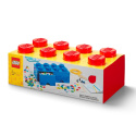 Szuflada klocek LEGO® Brick 8 (Czerwony)