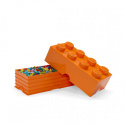 Pojemnik klocek LEGO® Brick 8 (Pomarańczowy)