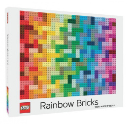 Puzzle LEGO® Rainbow Bricks (1000 elementów)