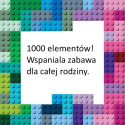 Puzzle LEGO® Rainbow Bricks (1000 elementów)