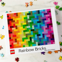 Puzzle LEGO® Rainbow Bricks (1000 elementów)