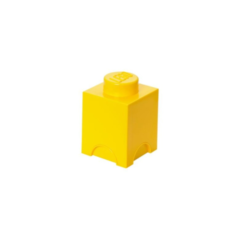 Pojemnik klocek LEGO® Brick 1 (Żółty)