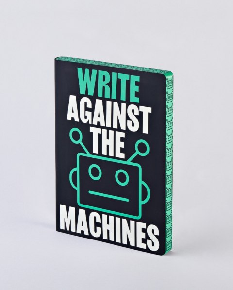 Notatnik Graphic L - Write Against The Machines