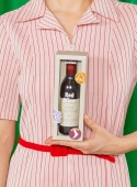 Skarpetki EMS Wine Red