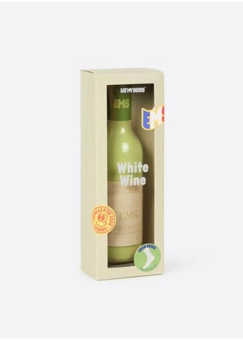 Skarpetki EMS Wine White