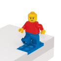 Biały piórnik z niebieskim klockiem i Minifigurką LEGO® (bez wyposażenia)