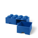 Szuflada klocek LEGO® Brick 8 (Niebieski)