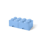 Szuflada klocek LEGO® Brick 8 (Jasnoniebieski)