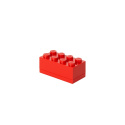 Minipudełko klocek LEGO® 8 (Czerwone)