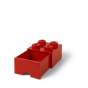 Szuflada klocek LEGO® Brick 4 (Czerwony)