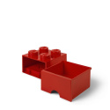 Szuflada klocek LEGO® Brick 4 (Czerwony)