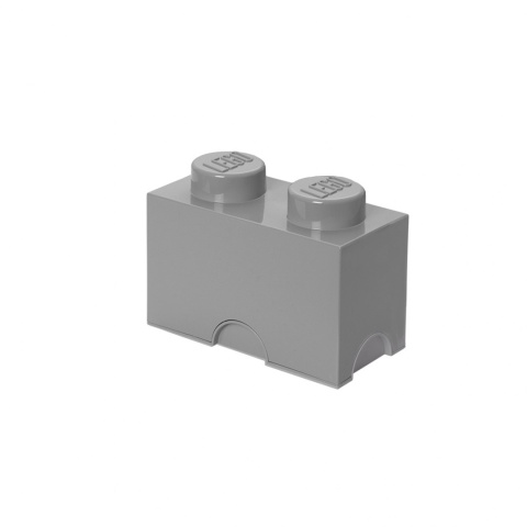 Pojemnik klocek LEGO® Brick 2 (Szary)