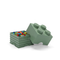 Pojemnik klocek LEGO® Brick 4 (Oliwkowy)