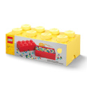 Pojemnik klocek LEGO® Brick 8 (Jasnożółty)