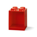 Półka LEGO® BRICK 4 (Czerwona)