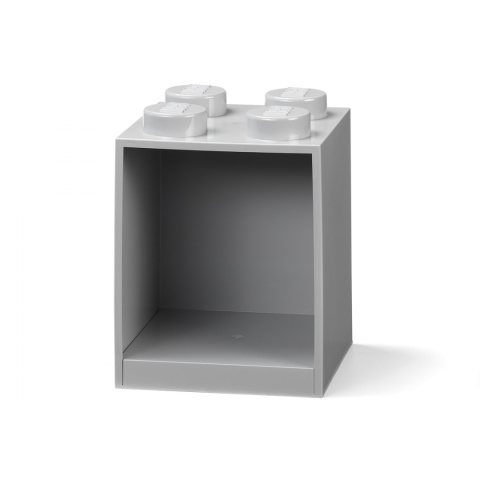 Półka LEGO® BRICK 4 (Szara)