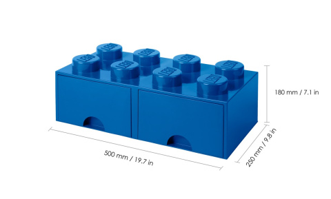 Szuflada klocek LEGO® Brick 8 (Niebieski) Szuflada klocek LEGO® Brick 8 (Niebieski)