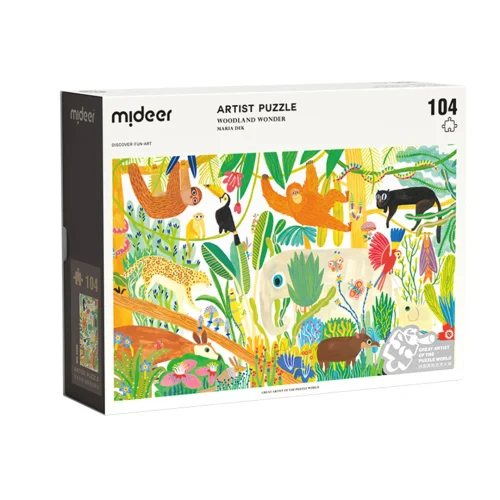 Puzzle artystyczne – Leśne cuda (104 elementów)