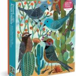 Puzzle Galison Desert Avian Friends (1000 elementów)