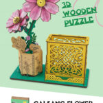 Drewniane mini Puzzle 3D Galsang