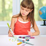 Flamastry LEGO DOTS (6 sztuk) z klockami do dekoracji