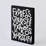 Notatnik Graphic L - Express Yourself