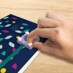 Notatnik LEGO DOTS z płytką i klockami do dekoracji