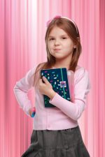 Notatnik LEGO DOTS z płytką i klockami do dekoracji