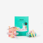 Papierowy model do składania i kolorowania - Malibu