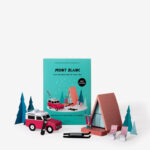 Papierowy model do składania i kolorowania - Mont Blanc