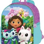 Plecak Gabby's Dollhouse z 2 kieszeniami bocznymi