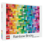 Puzzle LEGO® Rainbow Bricks (1000 elementów)