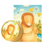 Puzzle Alison Jay - Lew z dmuchawcem (216 elementów)