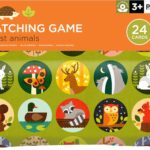 Gra w dopasowywanie - Zwierzęta leśne