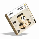 Drewniane klocki - Archimedes (Kolory ziemi, 100 elementów)