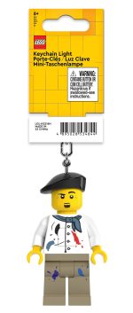 Brelok z latarką LEGO Minifigures Artysta